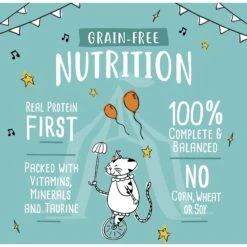 Tiny Tiger Pate Whitefish & Tuna Recipe Grain-Free Canned Cat Food 18 Tiny Tiger Pate Whitefish & Tuna Recipe Grain-Free Canned Cat Food -Almo nature Sales 141883 PT7. AC SS1800 V1648748487