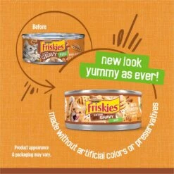 Friskies Extra Gravy Pate With Chicken In Savory Gravy Canned Cat Food -Almo nature Sales 142579 PT2. AC SS1800 V1700161365