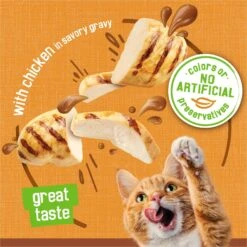 Friskies Extra Gravy Pate With Chicken In Savory Gravy Canned Cat Food -Almo nature Sales 142579 PT3. AC SS1800 V1700162551