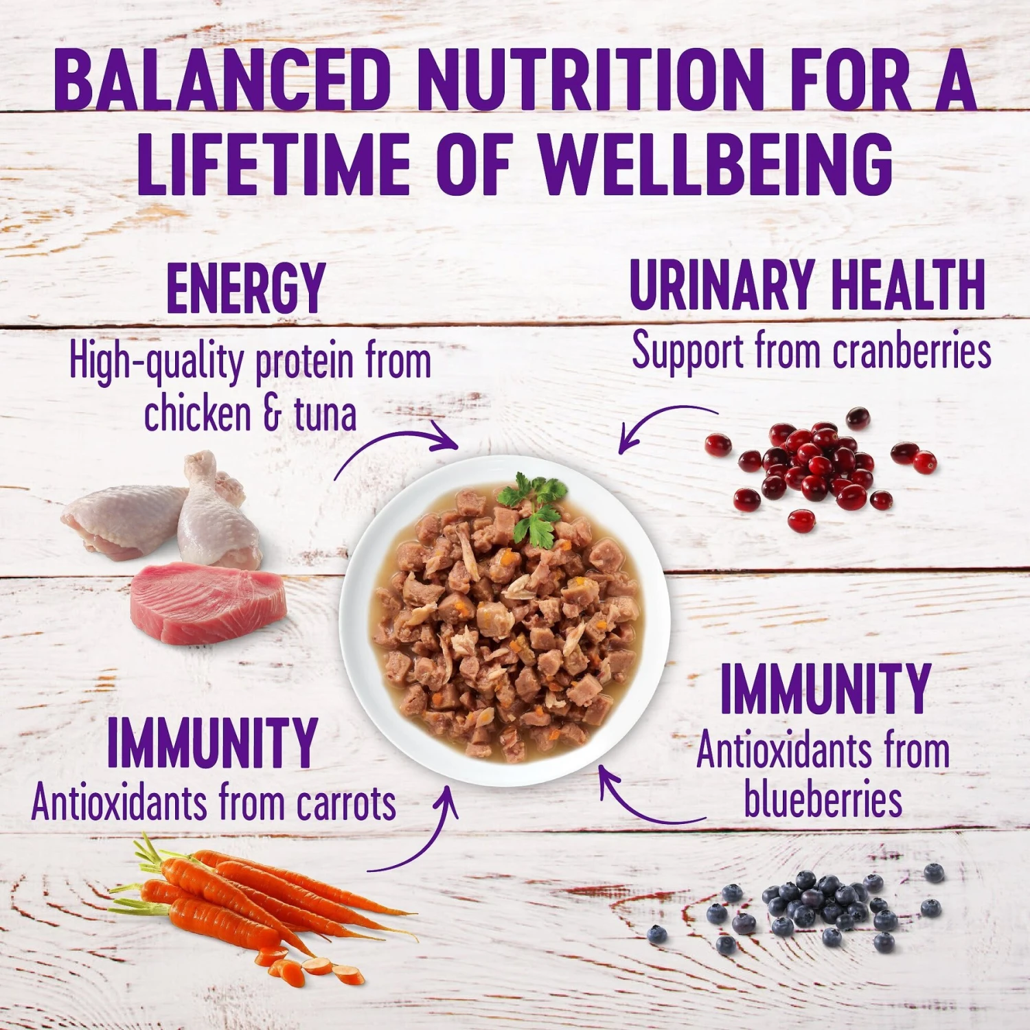 Wellness Healthy Indulgence Morsels Grain-Free Variety Pack Cat Food Pouches 6 Wellness Healthy Indulgence Morsels Grain-Free Variety Pack Cat Food Pouches - Image 4