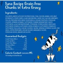 Tiny Tiger Chunks In EXTRA Gravy Tuna Recipe Grain-Free Canned Cat Food 15 Tiny Tiger Chunks In EXTRA Gravy Tuna Recipe Grain-Free Canned Cat Food -Almo nature Sales 147770 PT5. AC SS1800 V1683730238
