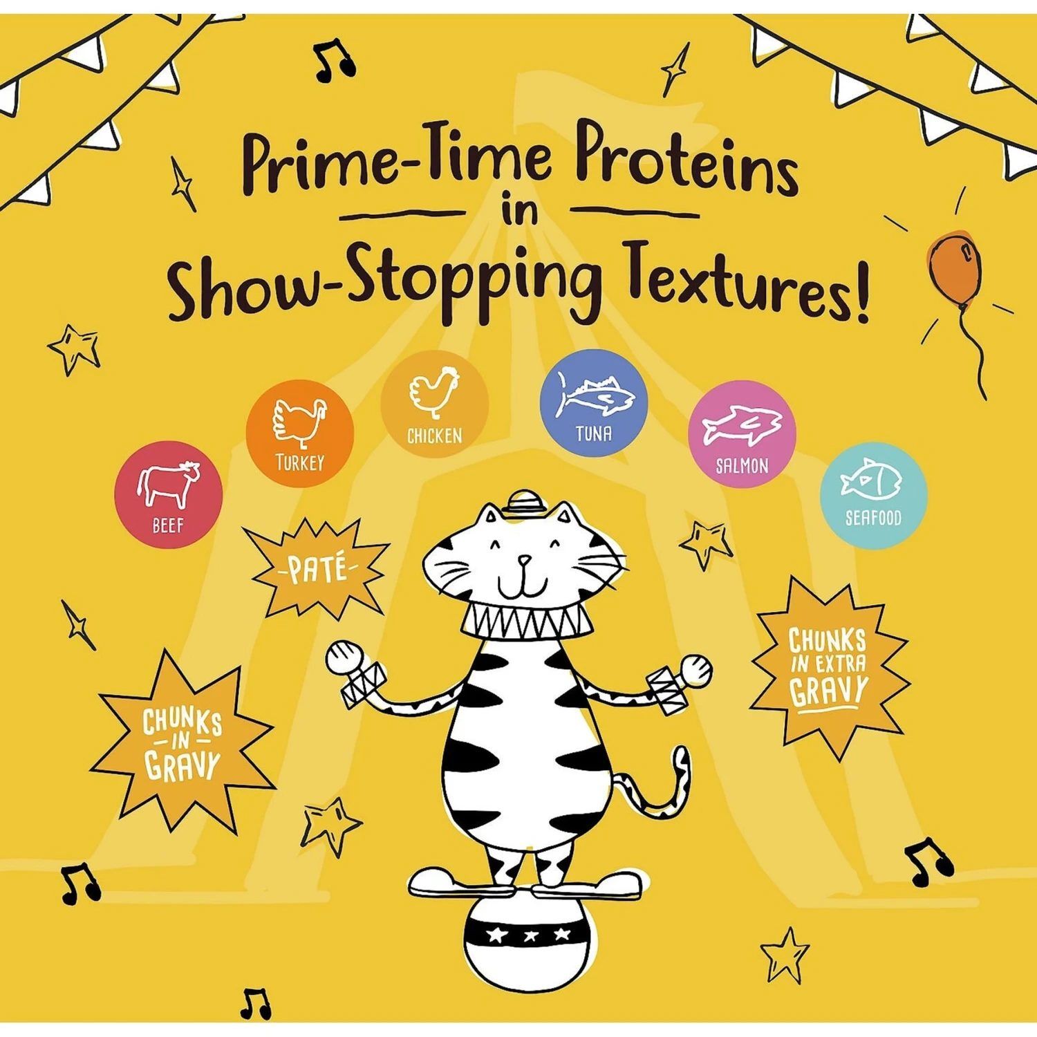 Tiny Tiger Chunks In EXTRA Gravy Tuna Recipe Grain-Free Canned Cat Food 10 Tiny Tiger Chunks In EXTRA Gravy Tuna Recipe Grain-Free Canned Cat Food - Image 8