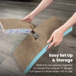 Catstages Easy Life Hammock Cat Scratcher Toy With Catnip -Almo nature Sales 148110 PT5. AC SS1800 V1636518392