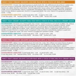 Fancy Feast Creamy Delights Variety Pack Canned Cat Food -Almo nature Sales 148169 PT7. AC SS1800 V1529416670