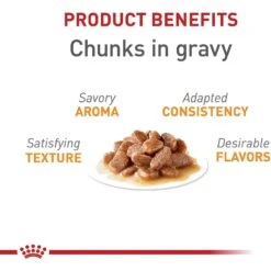 Royal Canin Feline Care Nutrition Hair & Skin Care Chunks In Gravy Pouch Cat Food, 3-oz, Case Of 12 -Almo nature Sales 151283 PT2. AC SS1800 V1697760224