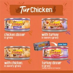 Friskies TurChicken Variety Pack Canned Cat Food -Almo nature Sales 154526 PT2. AC SS1800 V1700159721