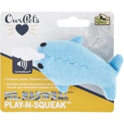 OurPets Play-N-Squeak Narwhal Cat Toy -Almo nature Sales 155045 PT2. AC SS1800 V1558466244