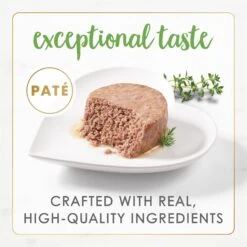 Fancy Feast Gourmet Naturals White Meat Chicken Recipe Pate Canned Cat Food, 3-oz, Case Of 12 -Almo nature Sales 155551 PT2. AC SS1800 V1677102398