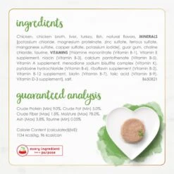 Fancy Feast Gourmet Naturals White Meat Chicken Recipe Pate Canned Cat Food, 3-oz, Case Of 12 -Almo nature Sales 155551 PT5. AC SS1800 V1677102394