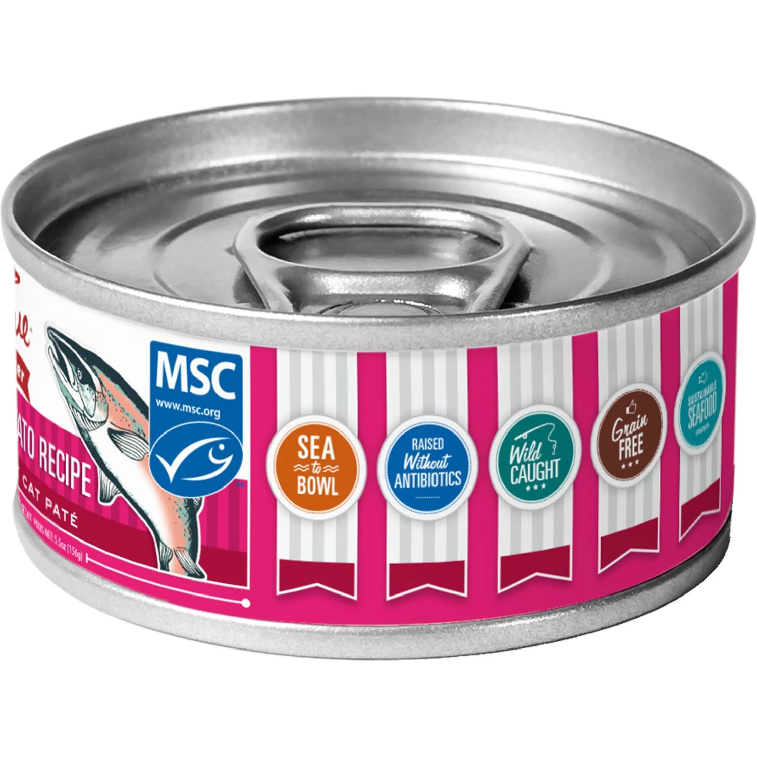 Tender & True Limited Ingredient Salmon & Sweet Potato Recipe Grain-Free Wet Cat Food 4 Tender & True Limited Ingredient Salmon & Sweet Potato Recipe Grain-Free Wet Cat Food - Image 2