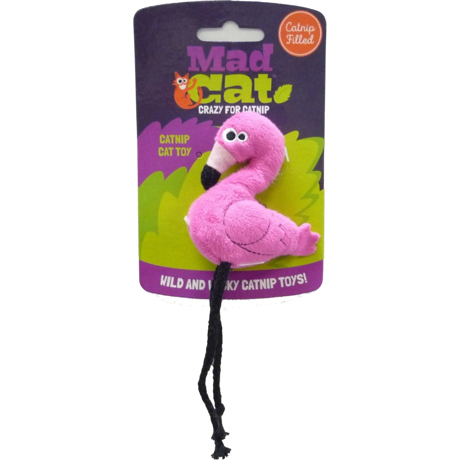 Mad Cat Flingin' Flamingo Catnip & Silvervine Cat Toy 8 Mad Cat Flingin' Flamingo Catnip & Silvervine Cat Toy - Image 6