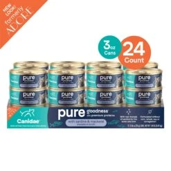 CANIDAE Adore Grain-Free Sardine & Mackerel In Broth Canned Cat Food 12 CANIDAE Adore Grain-Free Sardine & Mackerel In Broth Canned Cat Food -Almo nature Sales 157485 PT2. AC SS1800 V1673282105