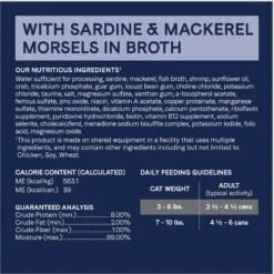 CANIDAE Adore Grain-Free Sardine & Mackerel In Broth Canned Cat Food 17 CANIDAE Adore Grain-Free Sardine & Mackerel In Broth Canned Cat Food -Almo nature Sales 157485 PT7. AC SS1800 V1673282106