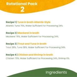 Almo Nature HQS Natural Atlantic Tuna, Mackerel, Chicken & Shrimp, Trout & Tuna Variety Pack Canned Cat Food -Almo nature Sales 159923 PT4. AC SS1800 V1669928678