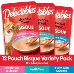 Hartz Delectables Bisque Variety Pack Lickable Cat Treats 13 Hartz Delectables Bisque Variety Pack Lickable Cat Treats -Almo nature Sales 161110 PT3. AC SS1800 V1665781470