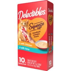 Hartz Delectables Squeeze Up Variety Pack Lickable Cat Treats