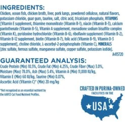 Purina ONE Indoor Advantage 7+ Chicken & Ocean Fish Recipe Pate Wet Cat Food -Almo nature Sales 166135 PT4. AC SS1800 V1636675016