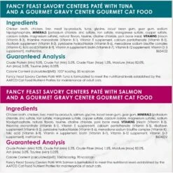 Fancy Feast Savory Centers Variety Pack Canned Cat Food 17 Fancy Feast Savory Centers Variety Pack Canned Cat Food -Almo nature Sales 169569 PT6. AC SS1800 V1675449914