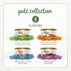Fancy Feast Gourmet Naturals Pate Variety Pack Canned Cat Food, 3-oz, Case Of 12 -Almo nature Sales 172632 PT1. AC SS1800 V1677102451