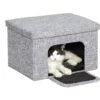 MidWest Curious Cube Cat Condo -Almo nature Sales 176498 MAIN. AC SS1800 V1582738412