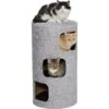 MidWest 3-Story Feline Nuvo Stella Cat Condo, Silver -Almo nature Sales 176502 MAIN. AC SS1800 V1559591578