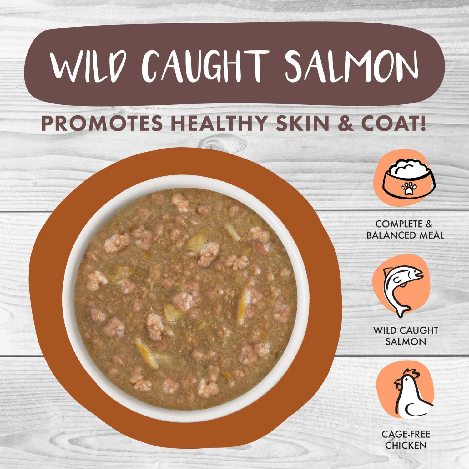 Weruva Classic Cat What A Crock Chicken & Salmon In Gravy Stew Cat Food Pouches 6 Weruva Classic Cat What A Crock Chicken & Salmon In Gravy Stew Cat Food Pouches - Image 4