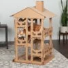 Tiger Tough Tower Playground 22.83-in Corrugated Cat Tree -Almo nature Sales 178843 MAIN. AC SS1800 V1613084492