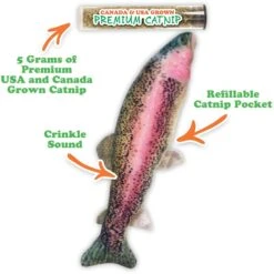 Meowijuana Refillable Get Smoked Catnip Fish Cat Toy -Almo nature Sales 181282 PT2. AC SS1800 V1631689018