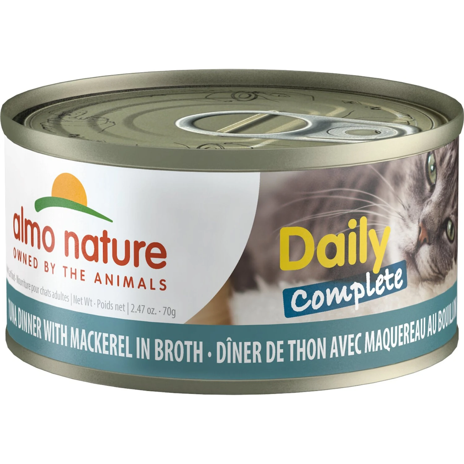 Almo Nature Daily Complete Tuna Dinner With Mackerel In Broth Canned Cat Food 3 Almo Nature Daily Complete Tuna Dinner With Mackerel In Broth Canned Cat Food