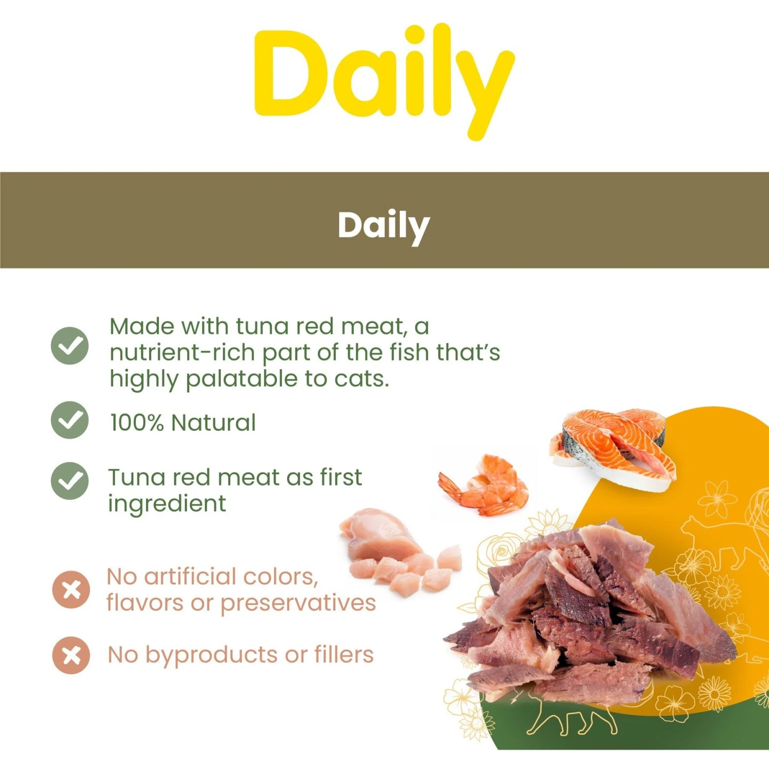 Almo Nature Daily Complete Tuna Dinner With Mackerel In Broth Canned Cat Food 4 Almo Nature Daily Complete Tuna Dinner With Mackerel In Broth Canned Cat Food - Image 2