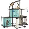 Kitty City Claw Mega Kit 46.75-in Faux Fleece Cat Tree & Condo 2 Kitty City Claw Mega Kit 46.75-in Faux Fleece Cat Tree & Condo -Almo nature Sales 190254 MAIN. AC SS1800 V1590678668