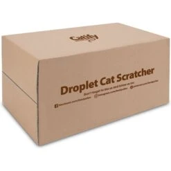Best Pet Supplies Catify Droplet Cardboard Catnip Scratcher Cat Toy -Almo nature Sales 193102 PT4. AC SS1800 V1568064761