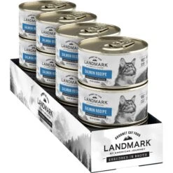 American Journey Landmark Salmon Recipe In Broth Grain-Free Canned Cat Food, 3-oz, Case Of 12 19 American Journey Landmark Salmon Recipe In Broth Grain-Free Canned Cat Food, 3-oz, Case Of 12 -Almo nature Sales 193500 PT8. AC SS1800 V1582124406