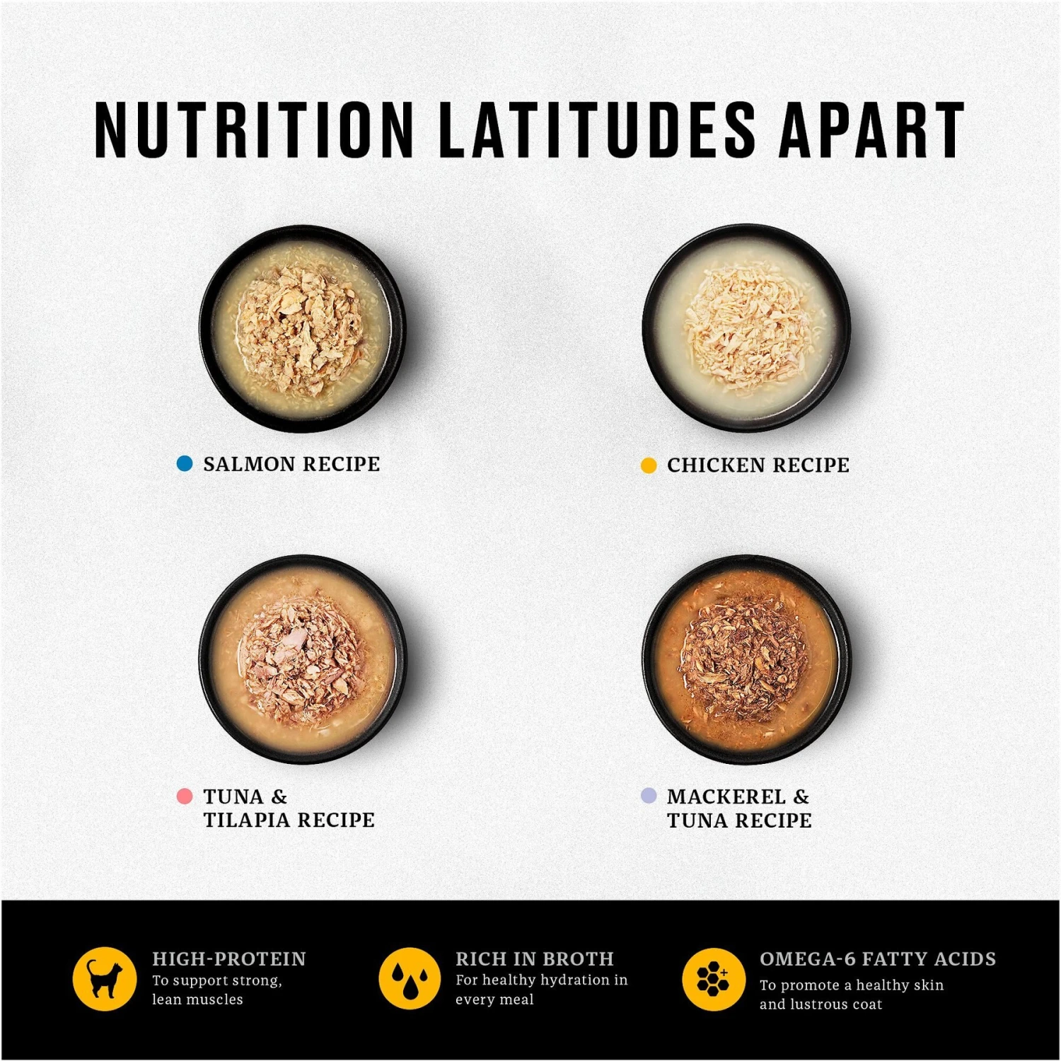 American Journey Landmark Seafood & Chicken In Broth Variety Pack Grain-Free Canned Cat Food, 3-oz, Case Of 12 4 American Journey Landmark Seafood & Chicken In Broth Variety Pack Grain-Free Canned Cat Food, 3-oz, Case Of 12 - Image 2