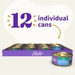 Halo Whitefish Recipe With Real Whole Whitefish Pate Grain-Free Wet Kitten Food -Almo nature Sales 194495 PT2. AC SS1800 V1682094010