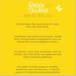 Petite Cuisine L'il Violet's Tuna, Pumpkin & Tilapia Entrée In Broth Grain-Free Wet Cat Food, 2.8-oz Can, Case Of 24 -Almo nature Sales 200546 PT4. AC SS1800 V1571282084