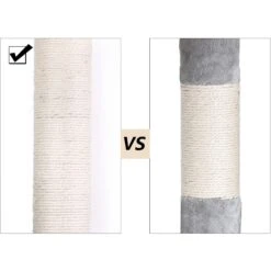 FEANDREA 55.1-in Faux Fleece Cat Tree & Condo -Almo nature Sales 205247 PT5. AC SS1800 V1648065391