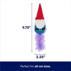 Frisco Mythical Mates Gnome Plush Kicker Cat Toy With Catnip -Almo nature Sales 206355 PT1. AC SS1800 V1686579144