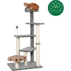 Tiger Tough Play Stairs 49.5-in Faux Fur Cat Tree 13 Tiger Tough Play Stairs 49.5-in Faux Fur Cat Tree -Almo nature Sales 206576 PT3. AC SS1800 V1618279006