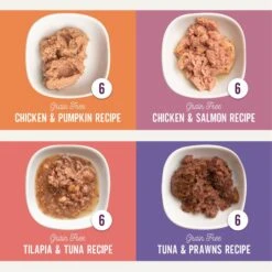 Health Extension Variety Pack Grain-Free Canned Cat Food, 2.8-oz, Case Of 24 -Almo nature Sales 209674 PT2. AC SS1800 V1626816468