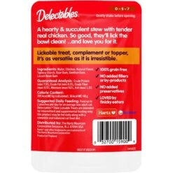 Hartz Delectables Stew Non-Seafood Recipe With Chicken Cat Lickable Treat -Almo nature Sales 214324 PT2. AC SS1800 V1665526681