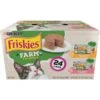Friskies Farm Favorites Chicken & Carrots & Salmon & Spinach Pate Wet Cat Food Variety Pack, 5.5-oz Can, Case Of 24 2 Friskies Farm Favorites Chicken & Carrots & Salmon & Spinach Pate Wet Cat Food Variety Pack, 5.5-oz Can, Case Of 24 -Almo nature Sales 214337 MAIN. AC SS1800 V1700160463
