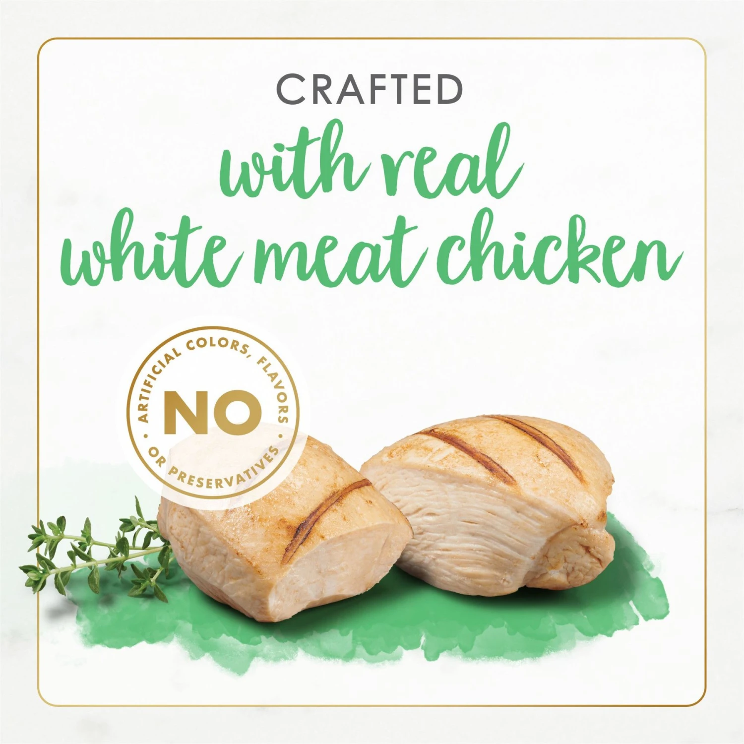 Fancy Feast Gourmet Naturals White Meat Chicken Recipe Grain-Free Pate Kitten Canned Cat Food, 3-oz Can, Case Of 12 7 Fancy Feast Gourmet Naturals White Meat Chicken Recipe Grain-Free Pate Kitten Canned Cat Food, 3-oz Can, Case Of 12 - Image 5