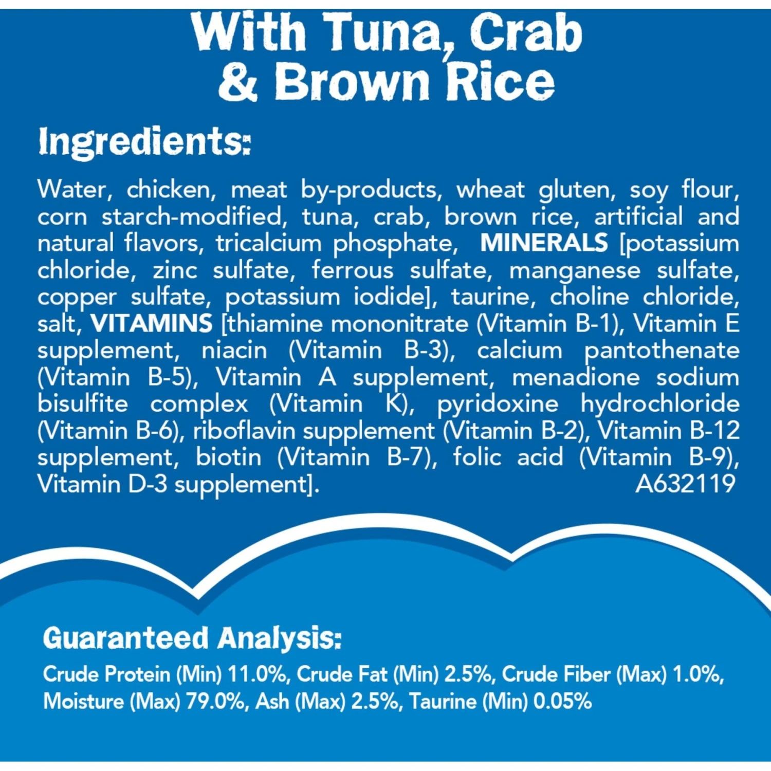 Friskies Ocean Favorites Meaty Bits Tuna, Crab & Brown Rice Natural Wet Cat Food, 5.5-oz Can, Case Of 24 7 Friskies Ocean Favorites Meaty Bits Tuna, Crab & Brown Rice Natural Wet Cat Food, 5.5-oz Can, Case Of 24 - Image 5
