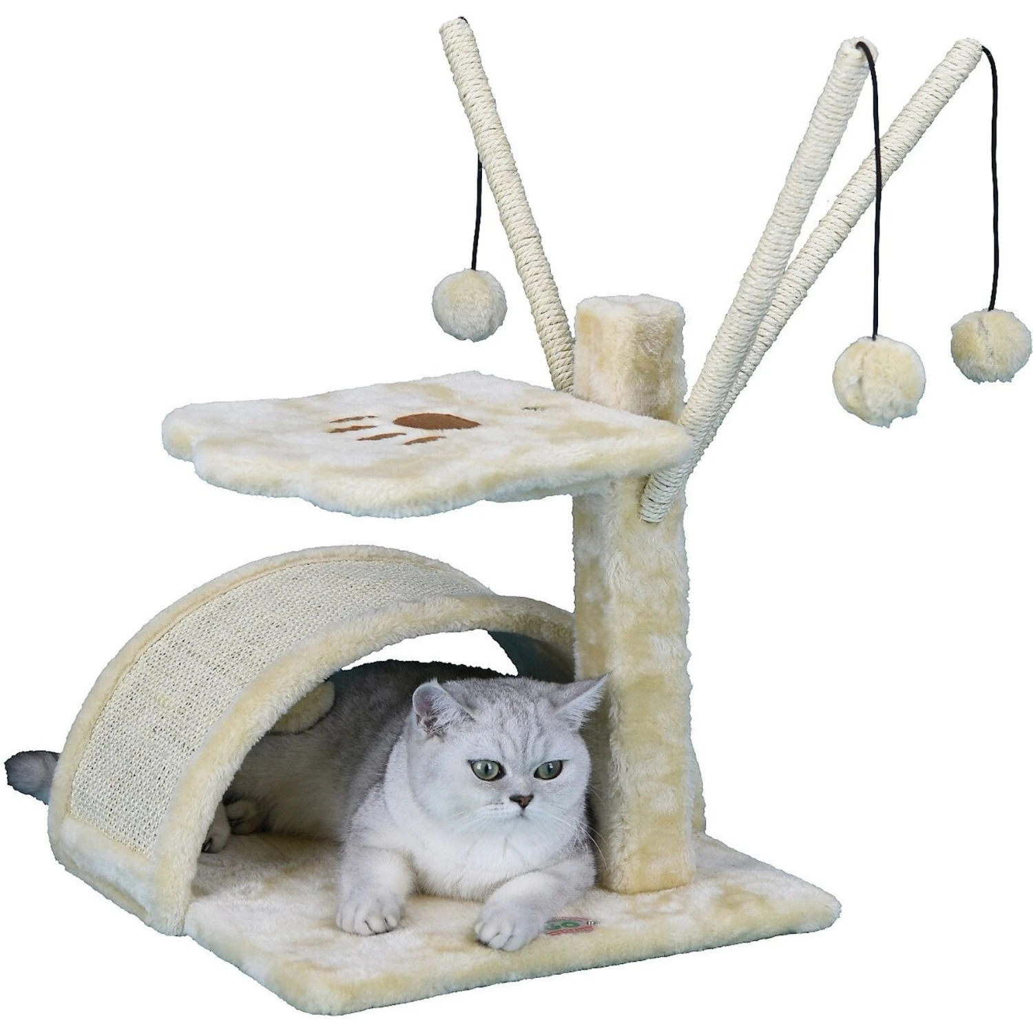 Go Pet Club 22-in Cat Tree Condo & Scratching Pad 4 Go Pet Club 22-in Cat Tree Condo & Scratching Pad - Image 2