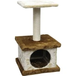Go Pet Club 22-in Economical Cat Tree Condo, Beige/Brown 8 Go Pet Club 22-in Economical Cat Tree Condo, Beige/Brown -Almo nature Sales 216916 PT2. AC SS1800 V1587484063