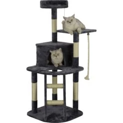 Go Pet Club 49-in Economical Sisal Posts Cat Tree Condo 8 Go Pet Club 49-in Economical Sisal Posts Cat Tree Condo -Almo nature Sales 217019 PT2. AC SS1800 V1702056886