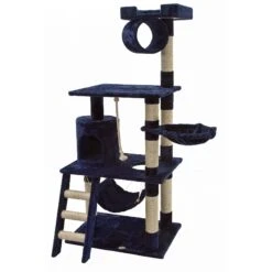 Go Pet Club 62-in Faux Fur Cat Tree & Condo -Almo nature Sales 217100 PT3. AC SS1800 V1702056882