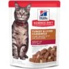 Hill's Science Diet Adult Turkey & Liver Casserole Recipe Cat Food, 2.8-oz Pouch, Case Of 24 1 Hill's Science Diet Adult Turkey & Liver Casserole Recipe Cat Food, 2.8-oz Pouch, Case Of 24 -Almo nature Sales 218069 MAIN. AC SS1800 V1580224388