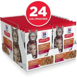 Hill's Science Diet Adult Turkey & Liver Casserole Recipe Cat Food, 2.8-oz Pouch, Case Of 24 13 Hill's Science Diet Adult Turkey & Liver Casserole Recipe Cat Food, 2.8-oz Pouch, Case Of 24 -Almo nature Sales 218069 PT2. AC SS1800 V1581441187